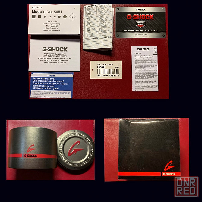 Casio G-Shock GA-100B-4AER Оригинал! Донецк - изображение 8