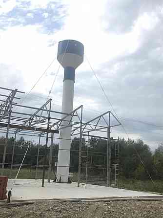 Изготовление,поставка металлоконструкций водонапорных башень Рожновского Донецк