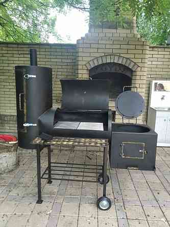 Гриль, смокер, мангал, коптильня, печь под казан в днр Донецк