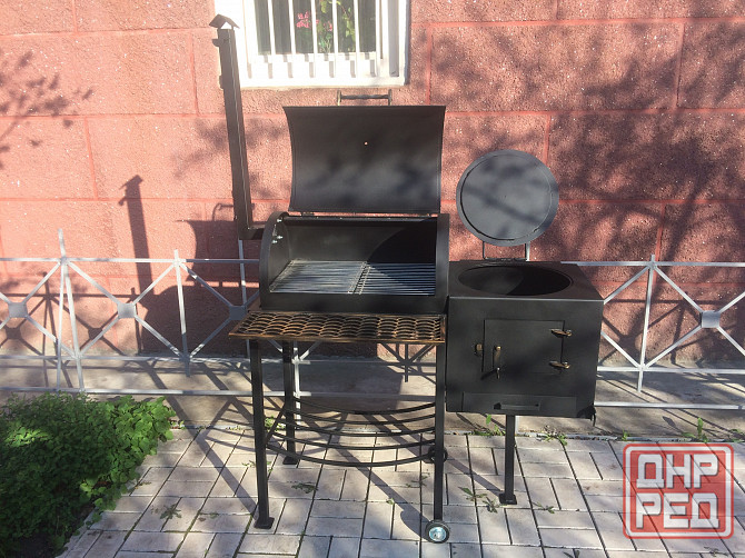 Гриль, смокер, мангал, коптильня, печь под казан в днр Донецк - изображение 7
