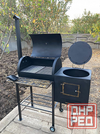 Гриль, смокер, мангал, коптильня, печь под казан в днр Донецк - изображение 6