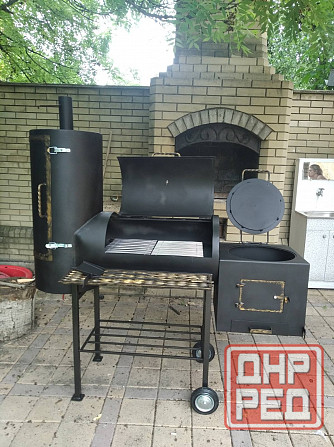 Гриль, смокер, мангал, коптильня, печь под казан в днр Донецк - изображение 2