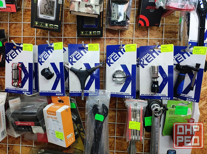 Велозапчасти вело седло шины педали шатуны Донецк - изображение 5