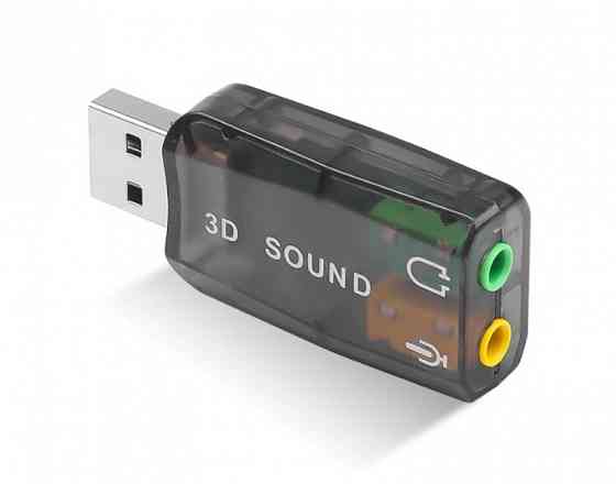 USB звуковая карта для ПК и ноутбука Донецк