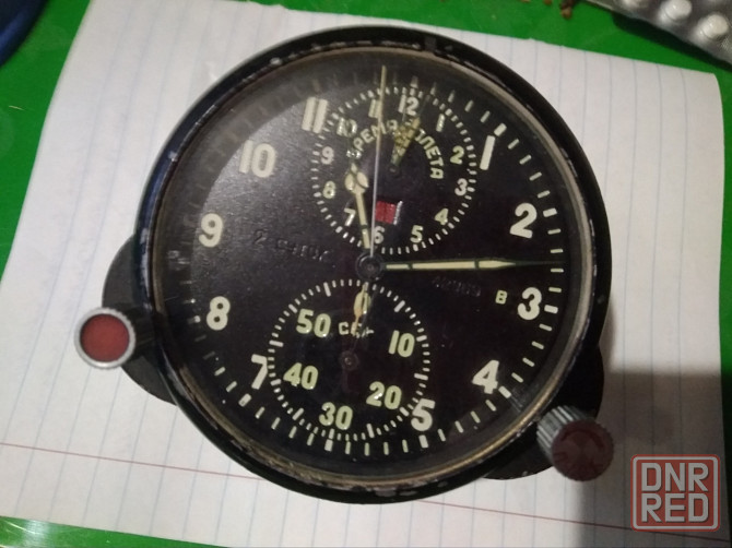 продам самолетные часы времен СССР Донецк - изображение 1