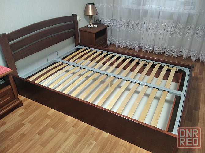 Кровать с подъемным механизмом. Натуральное дерево Донецк - изображение 1