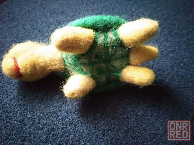 черепаха ручной работы/подарок/сувенир/сухое валяние Донецк - изображение 3