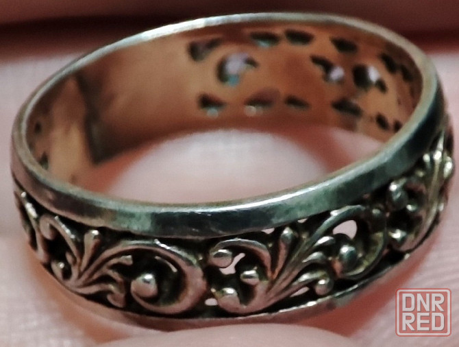 Кольцо женское серебряное. Донецк - изображение 2