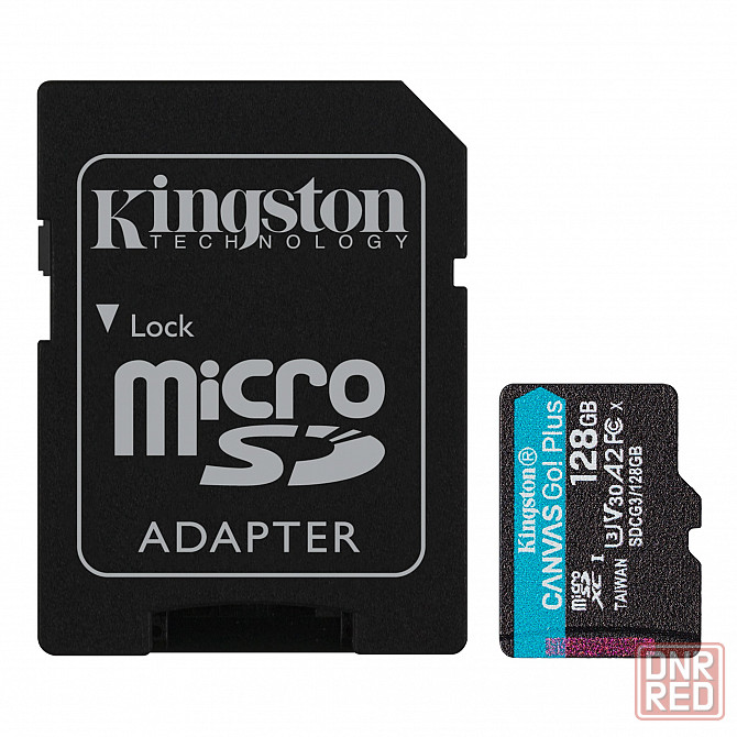 MicroSD 128Gb Kingston Canvas Go! Plus Донецк - изображение 1