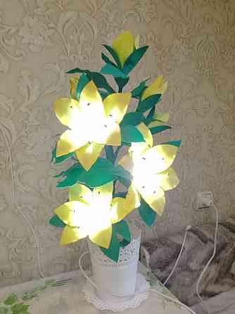 Цветок светильник подарок к 8 марта Донецк