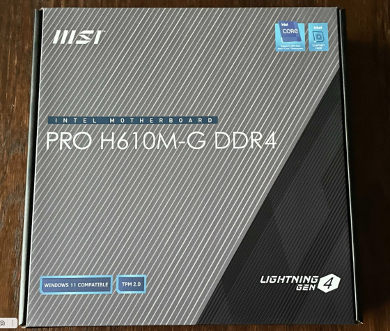 Материнская плата MSI PRO H610M-G DDR4 (s1700, Intel H610) Донецк