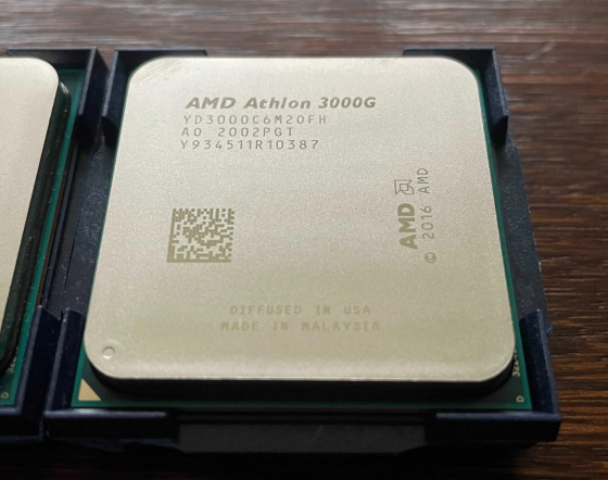 Процессор AMD Athlon 3000G 3.5GHz 4MB sAM4 Tray (YD3000C6M2OFH) Донецк