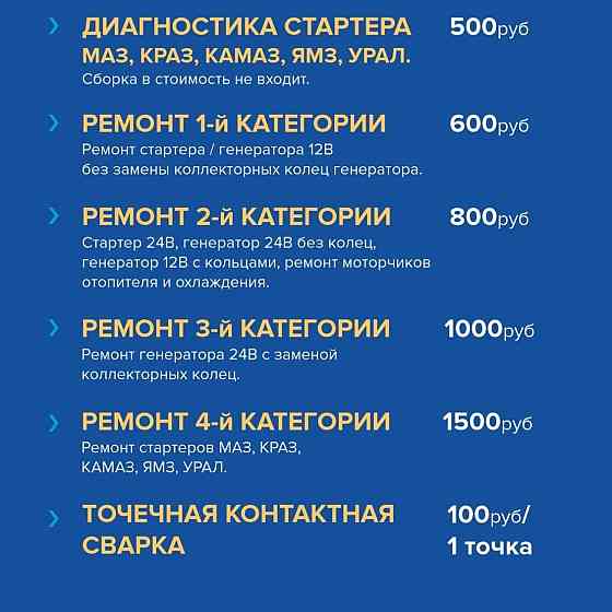 Оригинальные восстановленные генераторы с гарантией Донецк