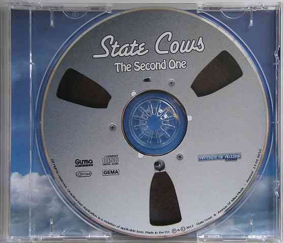 Фирменный диск: State Cows - 2013 - The Second One Макеевка