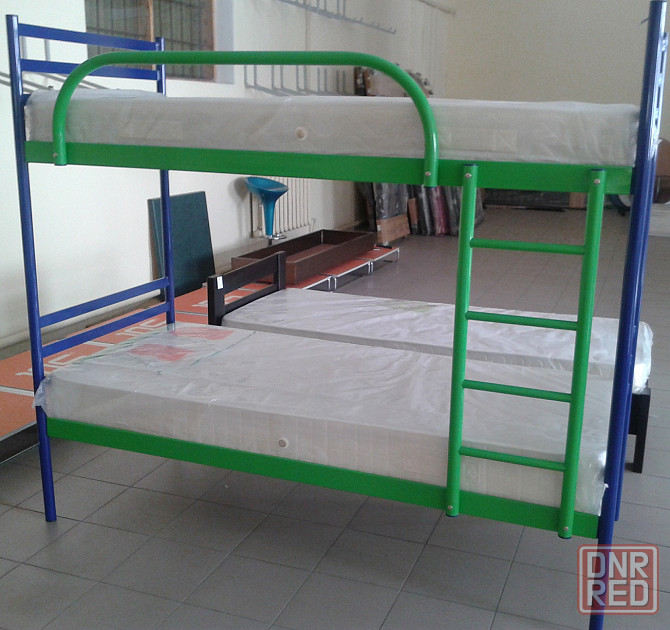 Кровать двухъярусная в Донецке металлическая Донецк - изображение 2