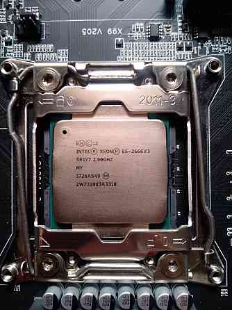 Комплект Xeon E5-2666V3 (10ядер/20потоков) 3.5 Ггц DDR4/32 ГБ Макеевка