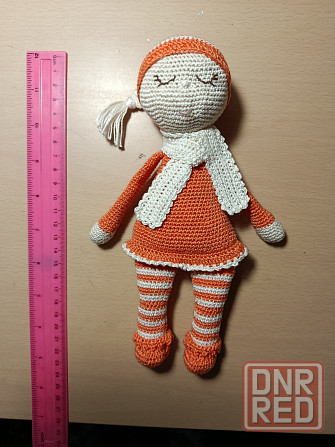 Милая маленькая куколка, связанная крючком Донецк - изображение 2