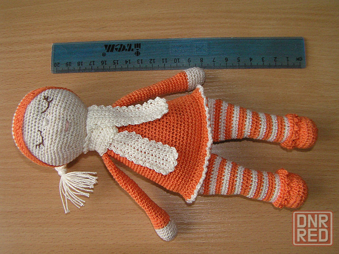 Милая маленькая куколка, связанная крючком Донецк - изображение 3