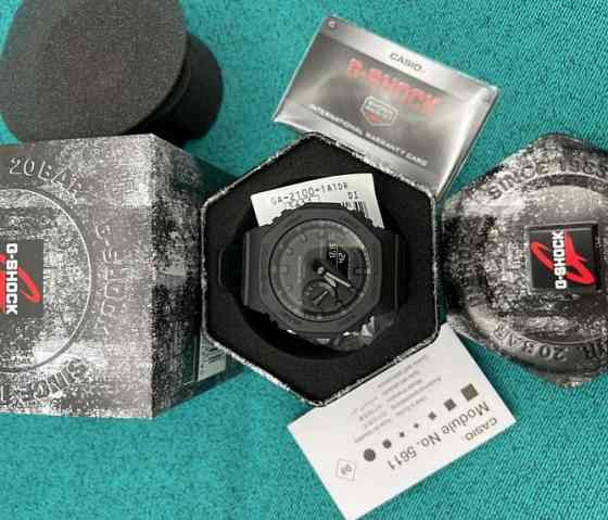Casio G-Shock GA-2100-1А1 новые, оригинал Донецк