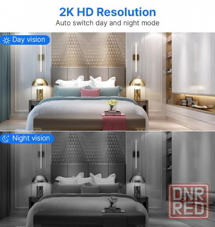 Камера видеонаблюдения Hiseeu Видеоняня Full HD 1080P Wi-Fi Донецк - изображение 5