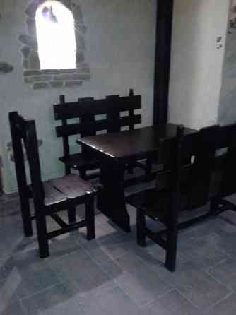 Мебель Стол, стулья, лавки из Дуба для дачи, бани, беседки и т.д. Донецк