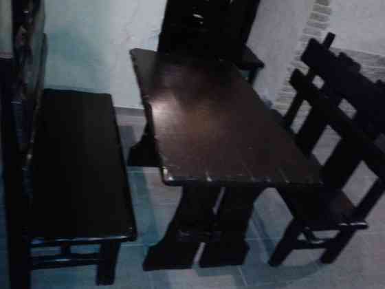 Мебель Стол, стулья, лавки из Дуба для дачи, бани, беседки и т.д. Донецк