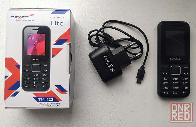 Продам мобильный телефон Texet TM-122 Донецк - изображение 1