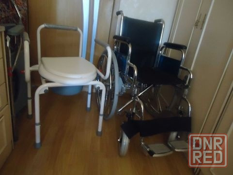 инвалидная коляска/стул туалет/ходунк/костыл/трость Донецк - изображение 1