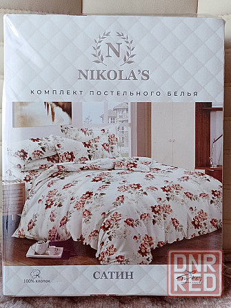 Постельное белье Nikola's home textile, Евро комплект Макеевка - изображение 1