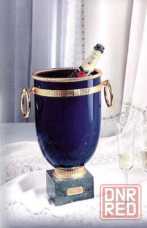 Чаша для шампанского SOHER (Испания, "люкс" 24 карата) Донецк - изображение 1