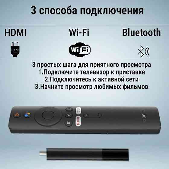 Xiaomi Mi TV Stick 4K GLOBAL, Android приставка smart, андроид смарт тв (Оригинал) Донецк