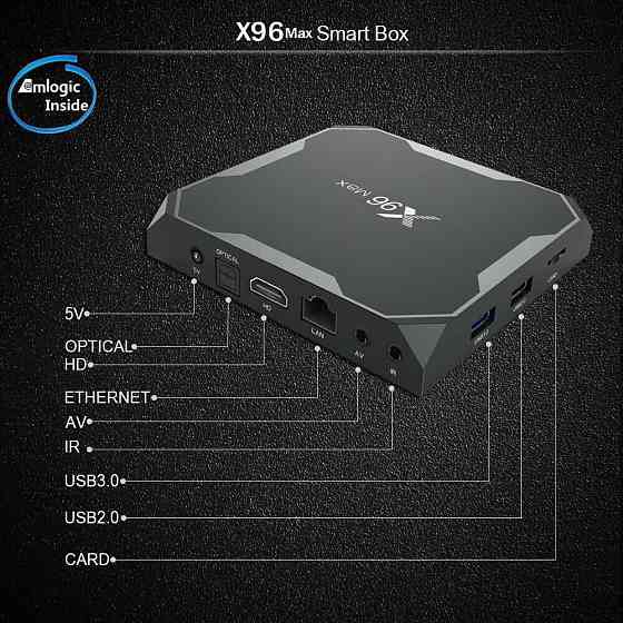 X96 Max plus 4/32 Гб Android Приставка Smart TV, андроид смарт тв Донецк