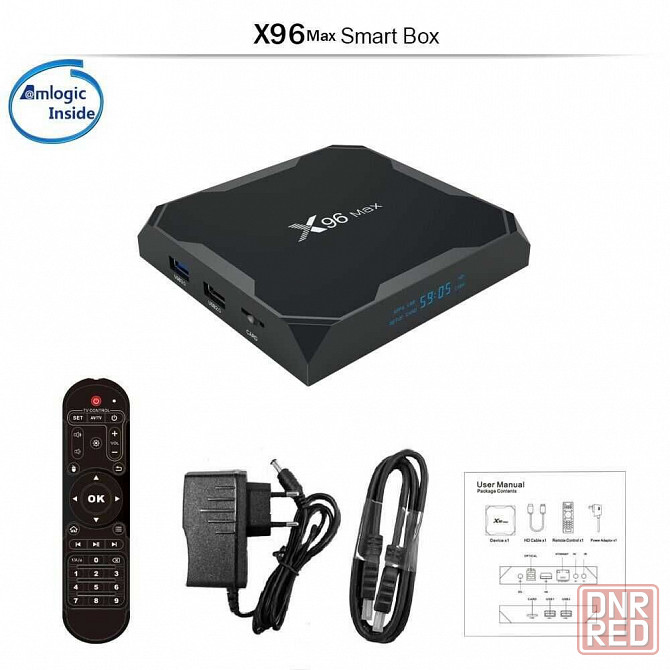 X96 Max plus 4/32 Гб Android Приставка Smart TV, андроид смарт тв Донецк - изображение 2