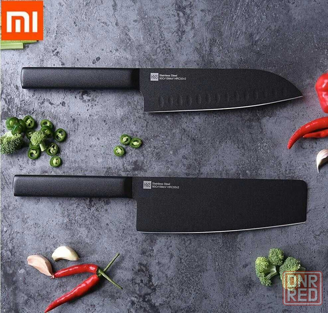 Xiaomi HuoHou Набор кухонных ножей из нержавеющей стали, ножи ОРИГИНАЛ Мариуполь - изображение 1