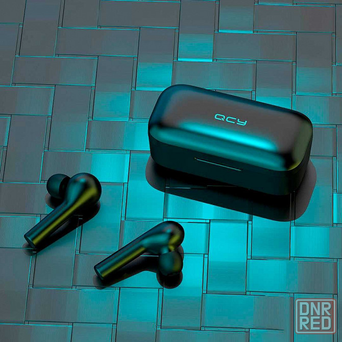 Наушники Игровые беспроводные с микрофоном Xiaomi QCY T5 Донецк - изображение 1