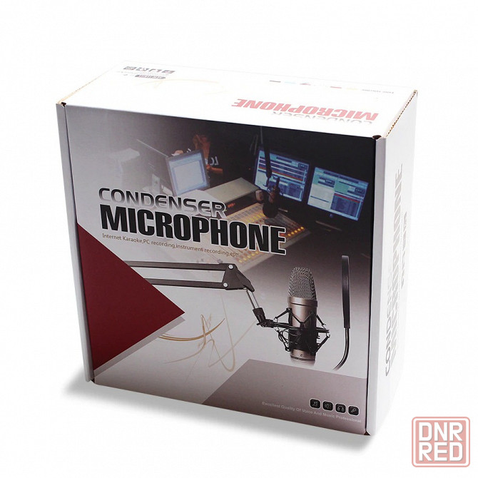 Микрофон - BM-800 (набор), конденсаторный, для компьютера Донецк - изображение 6