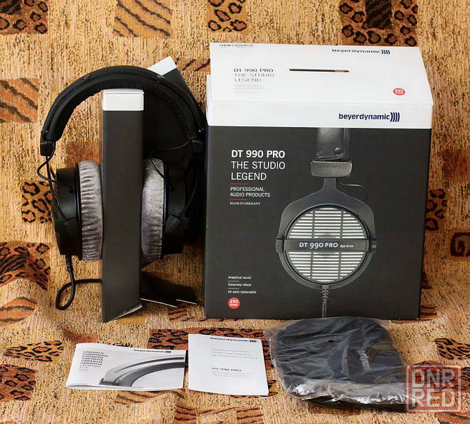 Наушники Beyerdynamic DT 990 PRO, 250 Ом, студийные Донецк - изображение 7