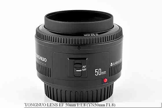 Объектив Yongnuo YN 50mm, 35mm, f/1.8 для Canon, Nikon с автофокусом Донецк