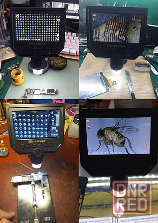 Микроскоп с экраном - G600, электронный, цифровой, USB Донецк - изображение 3