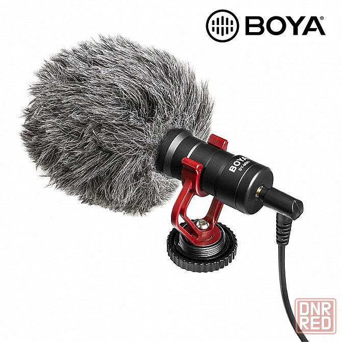 Микрофон для камеры - BOYA BY-MM1, конденсаторный, видео, фото Донецк - изображение 1