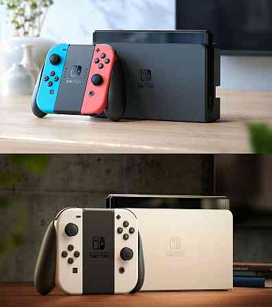 Игровая консоль Nintendo Switch OLED, портативная, гибридная, игры Донецк