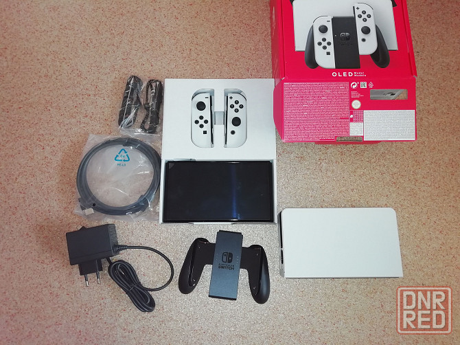 Игровая консоль Nintendo Switch OLED, портативная, гибридная, игры Донецк - изображение 7