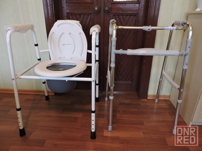 инвалидная коляска /стул туалет/ходунки /костыли и трость Донецк - изображение 7