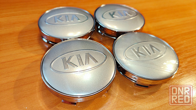 Заглушки KIA ступичные колпачки для литых дисков Донецк - изображение 2