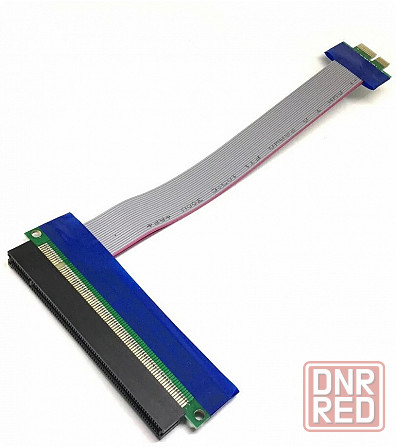 Переходник Espada PCI-E X1 to X16 EPCIEX1-X16rc Донецк - изображение 1