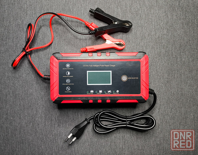 Автоматическое зарядное устройство для автомобильного аккумулятора 8A Донецк - изображение 2
