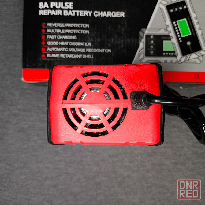 Автоматическое зарядное устройство для автомобильного аккумулятора 8A Донецк - изображение 6