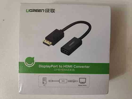 Display Port DP к HDMI конвертер 1080P Ugreen Новый Донецк
