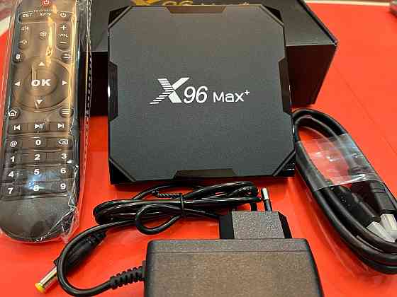 Смарт-приставка для телевизора X96 max+ 4x32 gb Донецк