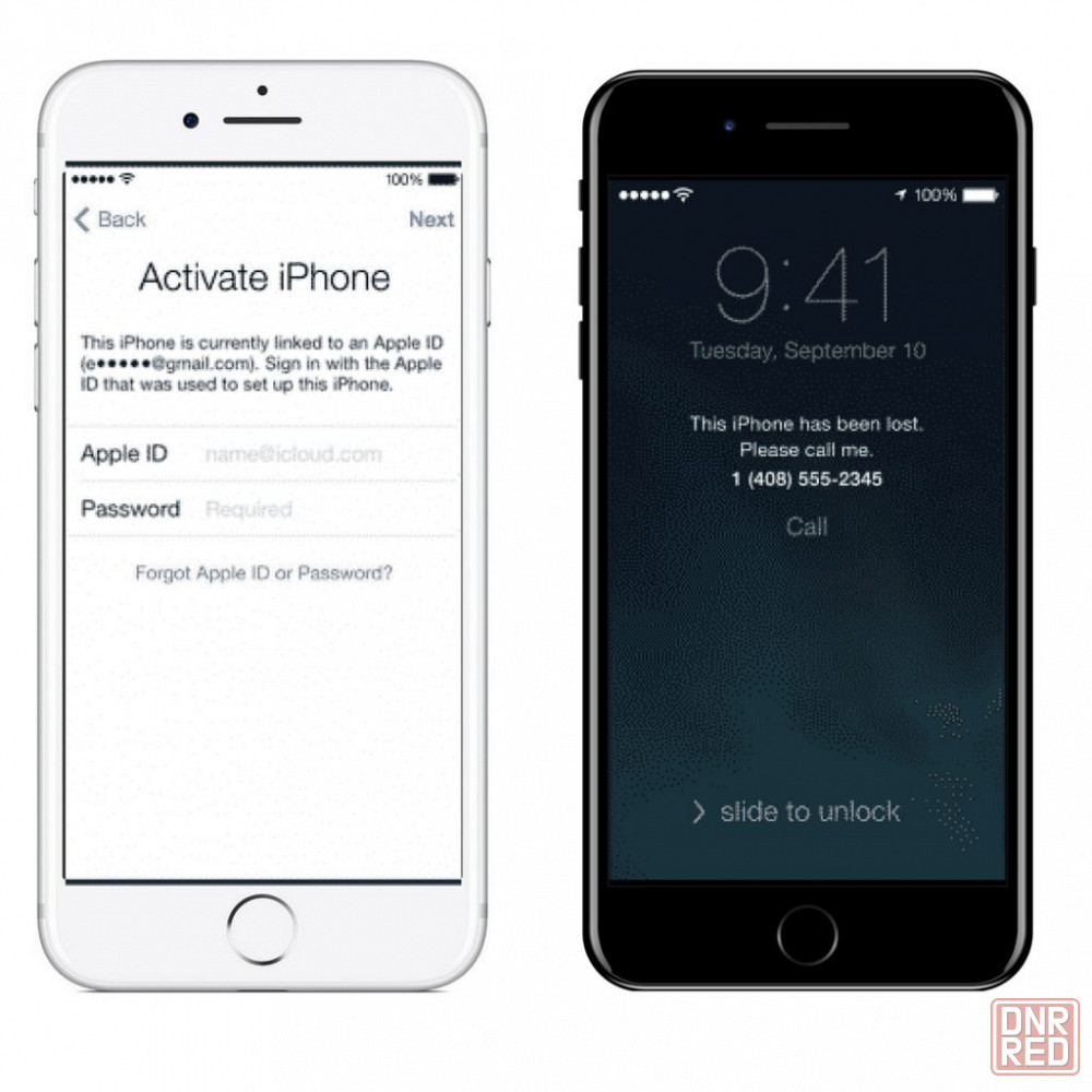 разблокировать icloud iphone  ipad официально lost/clean пароль $ # -  Ремонт / прошивка Макеевка на DNR.RED